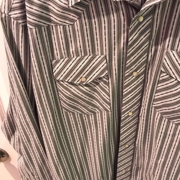 Wrangler Other - Vintage wrangler western print shirt